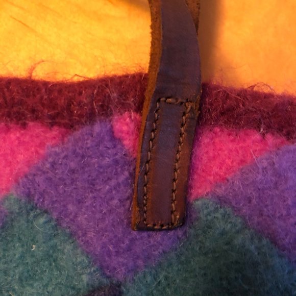 Handmade Felted Bag, Like New - Picture 7 of 8